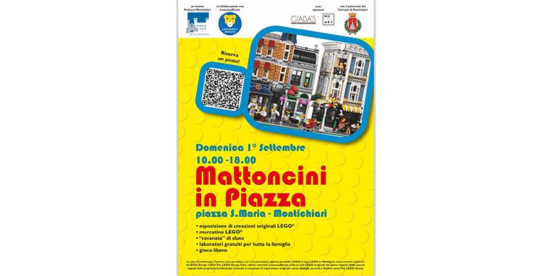 Presenza di Verona Brick a MATTONCINI IN PIAZZA - Montichiari (Bs)
