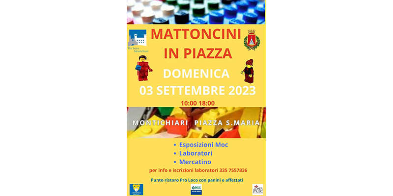 Presenza di Verona Brick a MATTONCINI IN PIAZZA - Montichiari