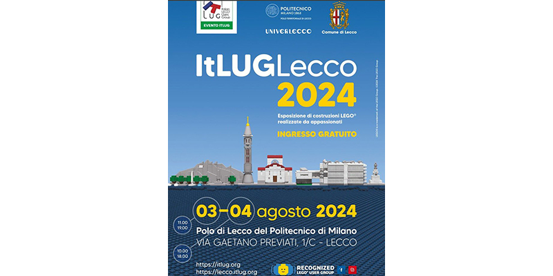 Presenza di Verona Brick a "Itlug Lego 2024 Lecco"