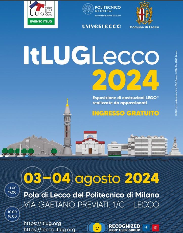 Presenza di Verona Brick a "Itlug Lego 2024 Lecco"