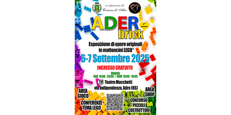 Partecipazione a Ader Brick (Adro) 6 e 7 Settembre 2025