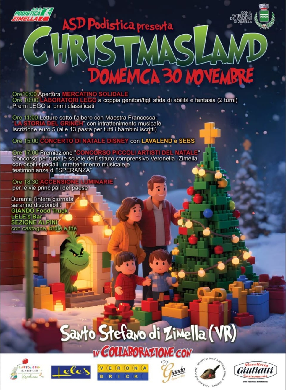 Partecipazione a ChristmasLand il 30 Novembre