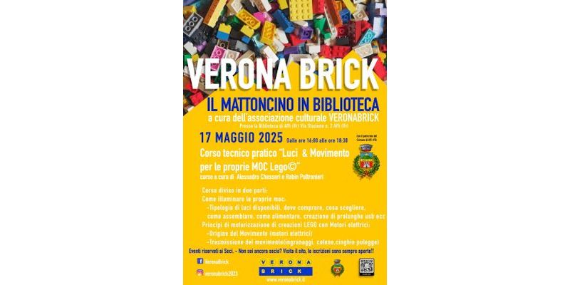 Corso tecnico pratico "Luci & Movimento per le proprie MOC LEGO®"