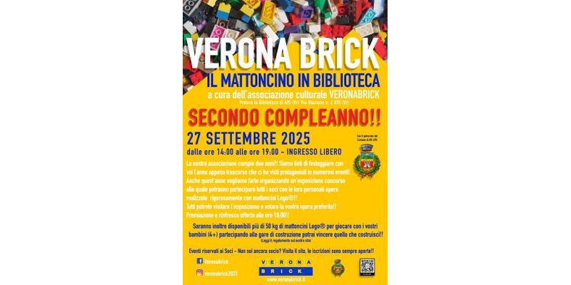 Verona Brick festeggia il 2° compleanno