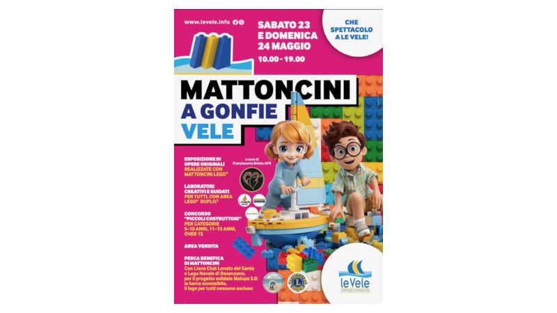 Mattoncini a Gonfie Vele -Desenzano del Garda  23 24 maggio 2026
