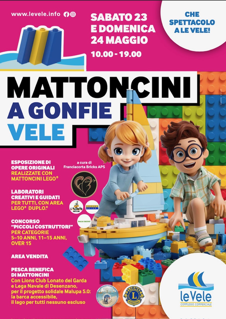 Mattoncini a Gonfie Vele -Desenzano del Garda  23 24 maggio 2026