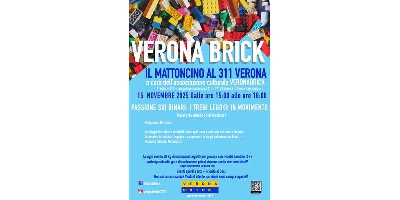Passione sui Binari:  I treni Lego® in movimento.