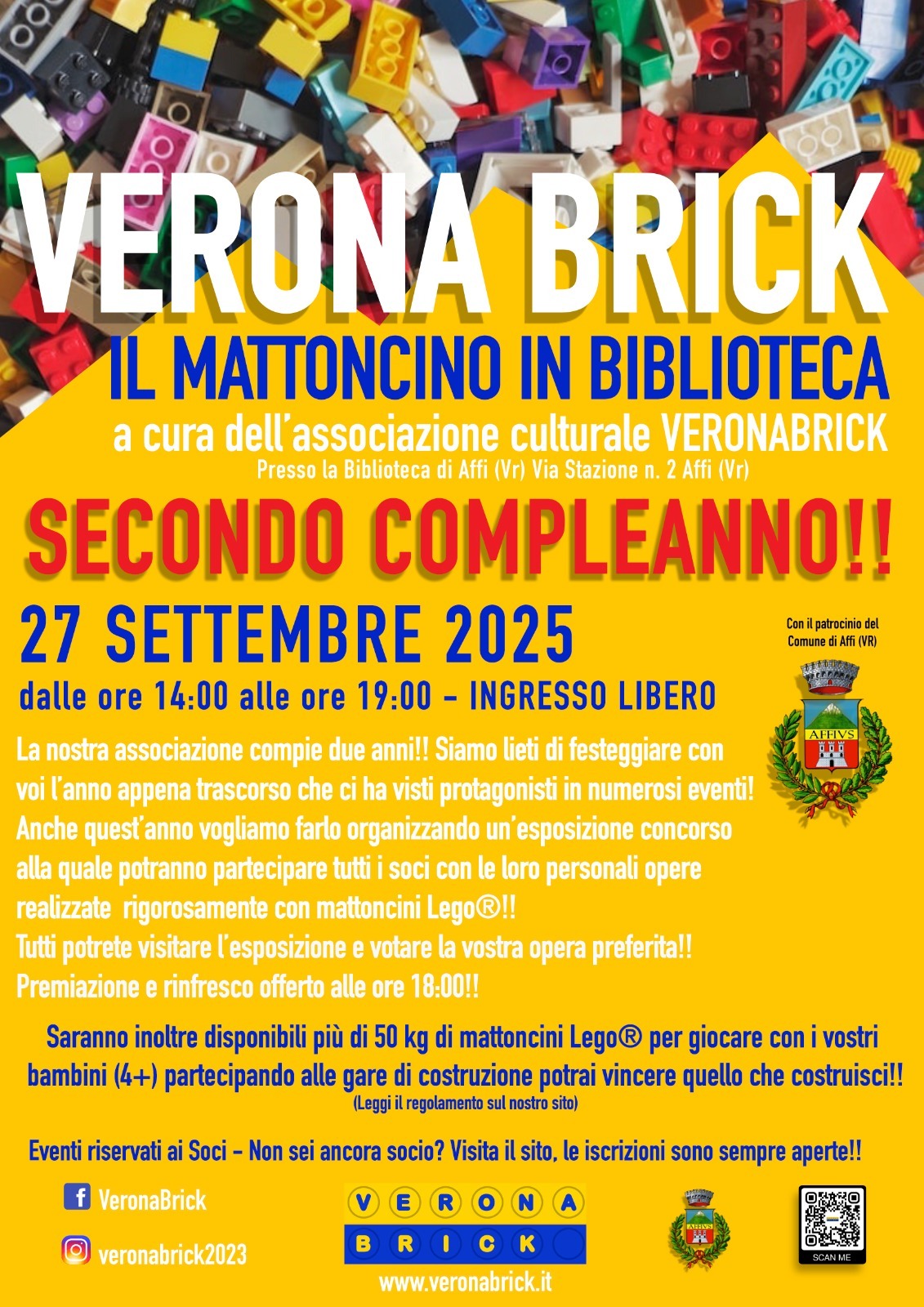 Verona Brick festeggia il 2° compleanno