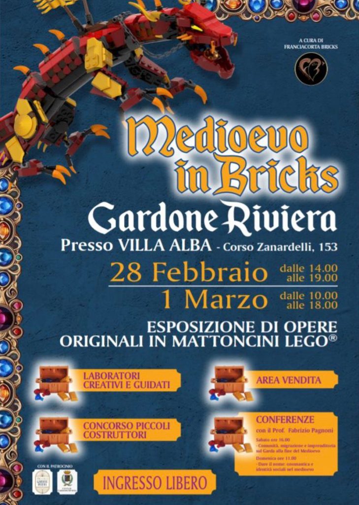 Partecipazione a Medioevo in Bricks 28 febbraio - 1 marzo 