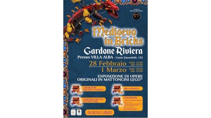 Partecipazione a Medioevo in Bricks 28 febbraio - 1 marzo 