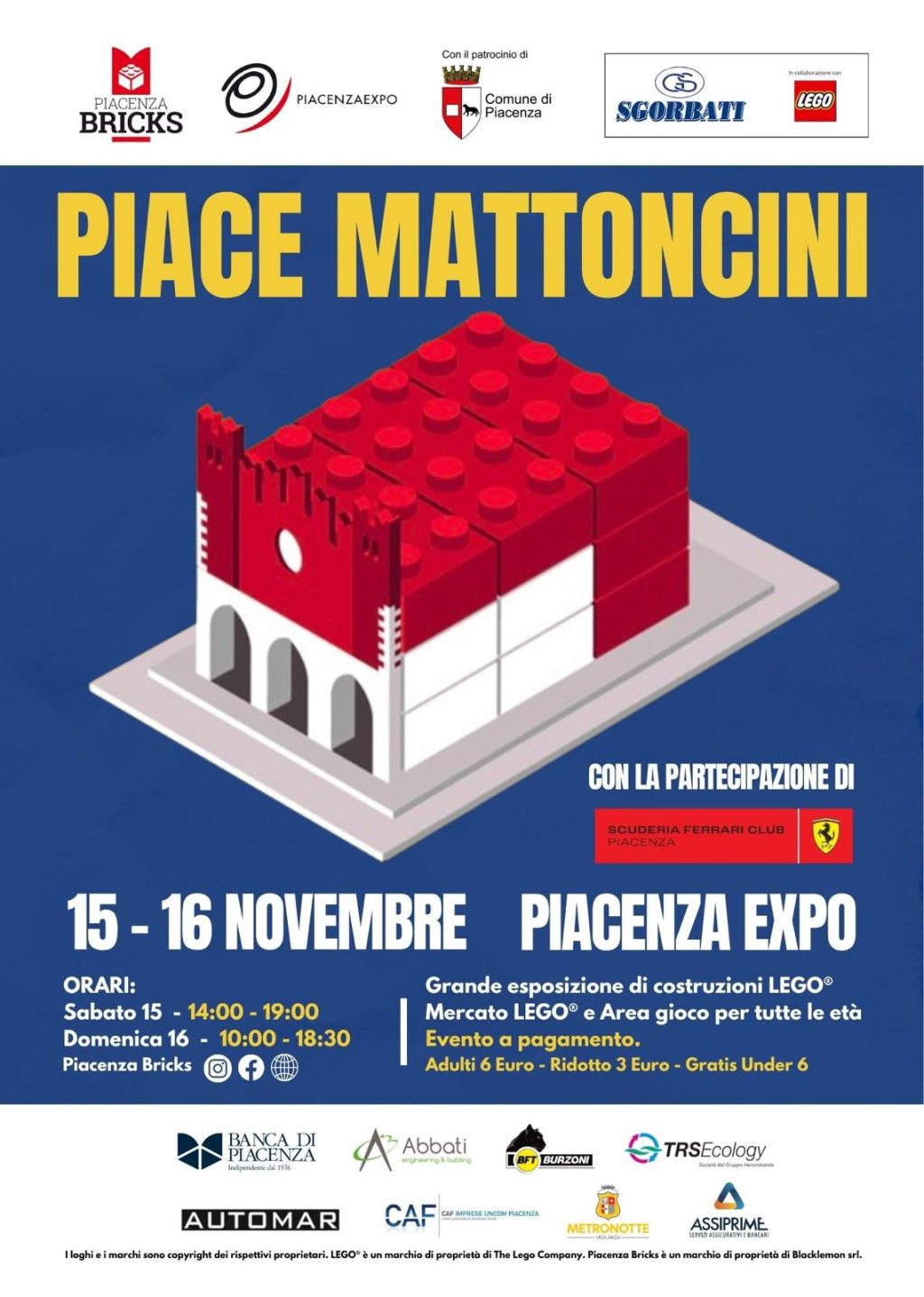 Partecipazione a Piacenza Brick 15 16 novembre 2025