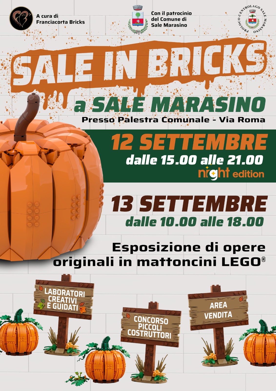 Partecipazione a Sale in Bricks 12 - 13 settembre 2026